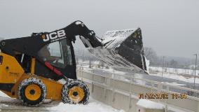Parking Deck Snow Removal