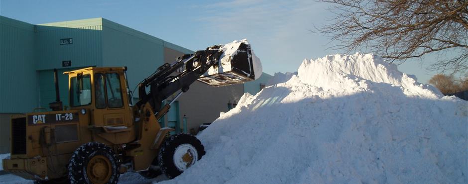 Snow Hauling and Piling